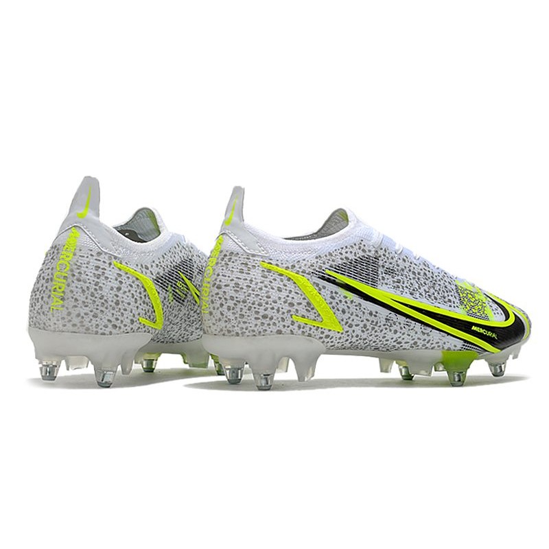 Nike Mercurial Vapor Elite SG Pro stříbrný Safari Bílá Černá Stříbrná Neon